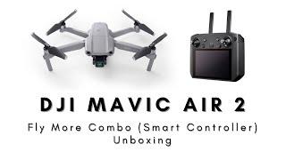 DJI Mavic Air 2 - Fly More Combo w/ Smart Controller Unboxing