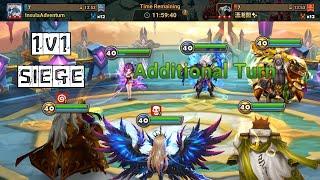 1V1 SIEGE : 瀟湘閣 - The ADDITIONAL TURNS on This Sylvia Brita Byungchul were UNFAIR!! - Summoners War