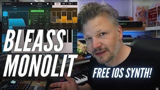 Bleass Monolit - Free ios Synth for Music Day (La fête de la Musique!)