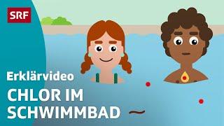 Was macht Chlor im Wasser? – einfach erklärt | Kindervideos | SRF Kids