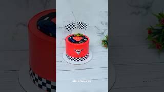 Racing  car cake #carcake #cakeideas #cakeshorts #shortvideo #kidscake #roadcake