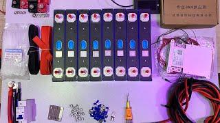 Accessories Required and cost to make a DIY Lithium Ion phosphate battery.