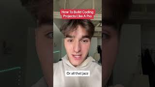 How To Build Coding Projects Like A PRO #shorts #shortsfeed