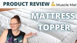 MUSCLE MAT Mattress Topper / HONEST REVIEW