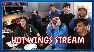 HOT WINGS STREAM WITH EVERYONE AT DREAM TEAM HOUSE!