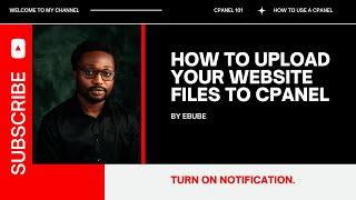 How to Upload Your Website Files to cPanel | Step-by-Step Tutorial for Beginners