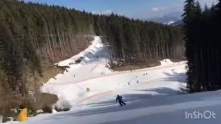 Карвинг - Буковель, Украина (склон 5H)/Carving - Bukovel, Ukraine (the hill 5H)