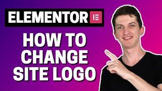 How To Change Site Logo And Title In Elementor