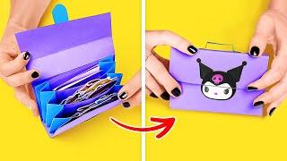 CUTE DIY PAPER WALLET  CARDBOARD & PAPER CRAFT IDEAS