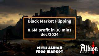 Black Market Flipping - 8.6 million profit in 30 minutes