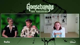 Goosebumps: The Vanishing Interview Sam McCarthy & Jayden Bartels