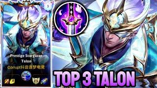 WILD RIFT TALON - TOP 3 TALON GAMEPLAY - CHALLENGER RANKED