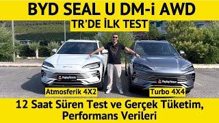 BYD SEAL U DM-i AWD (4x4) Test Sürüşü, Detaylı İnceleme ve 4x2 ile Kıyaslama