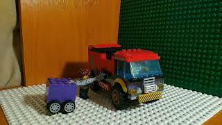 Lego cartoon - garbage truck| lego мультик мусоровоз #shorts