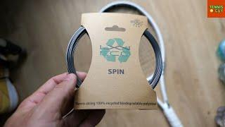 Luxilon Eco Spin 1.25 mm Tennis String Review - Biodegradability vs. Durability 