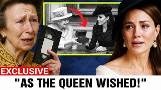 Princess Anne Drops Queen Elizabeth’s Final Secret Tapes: Catherine’s Unbelievable Privilege EXPOSED