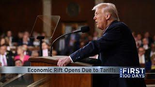 Economic rift opens due to tariffs