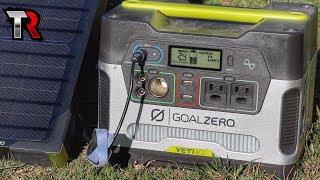 OFF GRID POWER - Goal Zero Yeti 400 & Boulder 50 Solar Panel Review