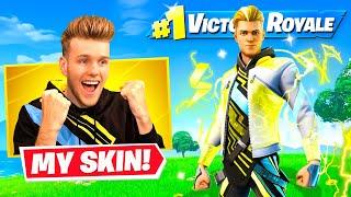 My *FIRST* Game As My Fortnite Skin!