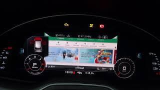 Андроид 7.1.2 в приборную панель и Штатный монитор Audi Q7