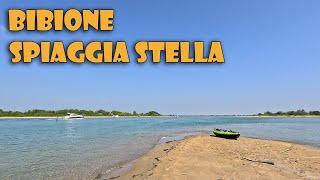 Bibione - Spiaggia Stella Sandinsel I Остров из песка в Бибионе