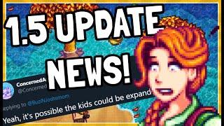 All Of The NEW 1.5 Stardew Valley Content Revealed So Far!