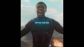 As You Can See, I'm Not Dead" – Black Panther | Los Voltaje (Slowed) | Marvel Edit #dreampixel #edit