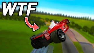 The Old F1 Game With The Craziest Crash Physics...