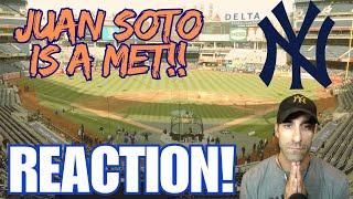 New York Yankees Fan Reaction To Mets Signing Juan Soto!