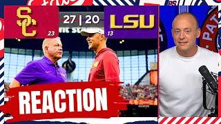 USC Beats LSU - Josh Pate Rapid Reaction