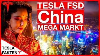 China als MEGA MARKT für TESLA's autonomes Fahren? (TELSA FSD)