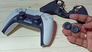 PS5 : How to Put Thumb Grips on PS5 DualSense Controller | Remove Joystick Grip from PS5