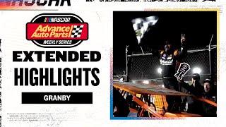 NASCAR Official Highlights: Weekly series action from Autodrome Granby, June 13th
