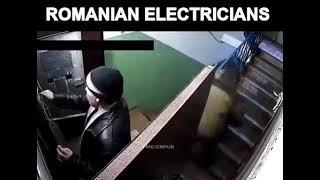 Romanian electricians