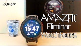 AmazFit Remove WatchFaces