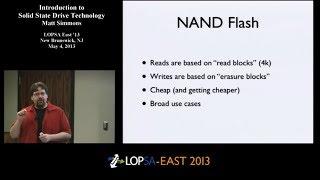 Introduction to Solid State Drive (SSD) Technology (Tutorial)