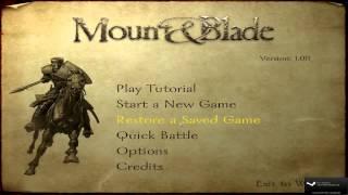 How to enable cheats in mount and blade