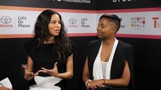 Misha Green and Jurnee Smollett-Bell on their hit show Underground