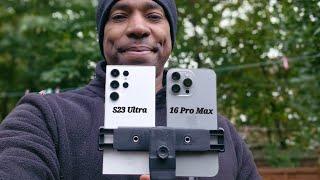 Iphone 16 Pro Max vs Galaxy S23 Ultra Camera Test. Another good battle!!