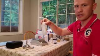 Making Methylene Blue Solution from Powder