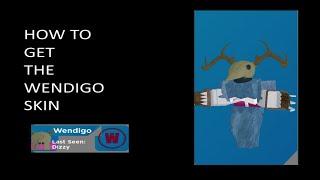 HOW TO GET THE WENDIGO skin in arsenal roblox