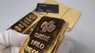 New Zealand Gold Merchants - Large Gold Bars from Switzerland