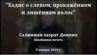 "Хадис о слепом, прокажённом и лишённом волос", Салимжан хазрат Домнин