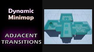 UE4 / UE5 - Dynamic Minimap System (adjacent transitions)