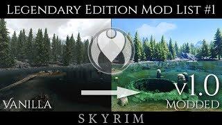 v1.0 COMPLETE ULTIMATE IMMERSION LE MOD LIST | Skyrim Legendary Edition