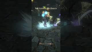 Dark Throne Sorceres THE GATEWAY OF ZARIUM Map highlights.