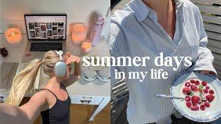 I moved back home | first days of summer, morning routine, self care & feeling lost