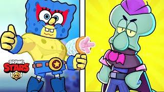 Spongebob Joins Brawl Stars?! Epic Crossover Gameplay!