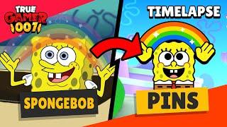 How I made SpongeBob Pins in Brawl Stars