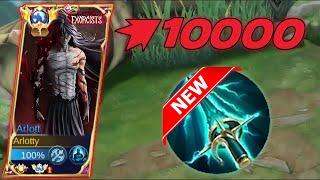 THANKYOU MOONTON FOR CREATING THIS BUILD FOR ARLOTT!  | BEST 1 HIT BUILD ARLOTT 2024 - MLBB